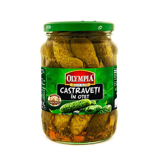 Picture of OLYMPIA Cucumbers in Brine (Castraveti) 680g