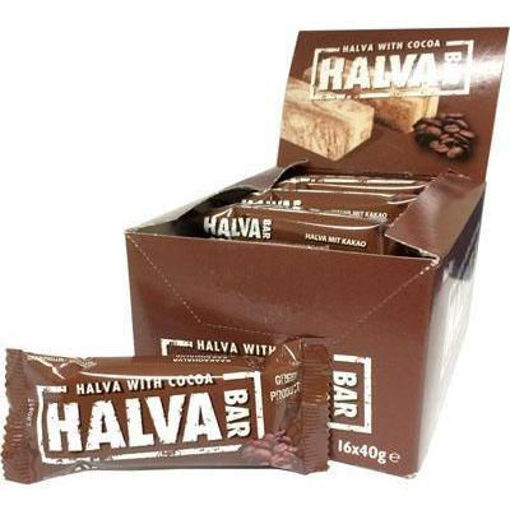 HAITOGLOU Halva Bar w/Cocoa 40g resmi