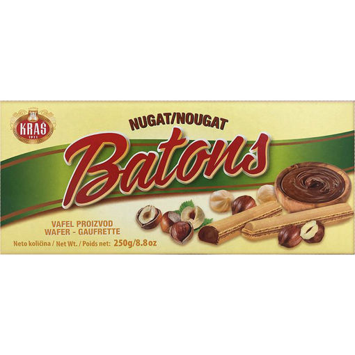 Picture of KRAS Wafers Batons Nougat 250g