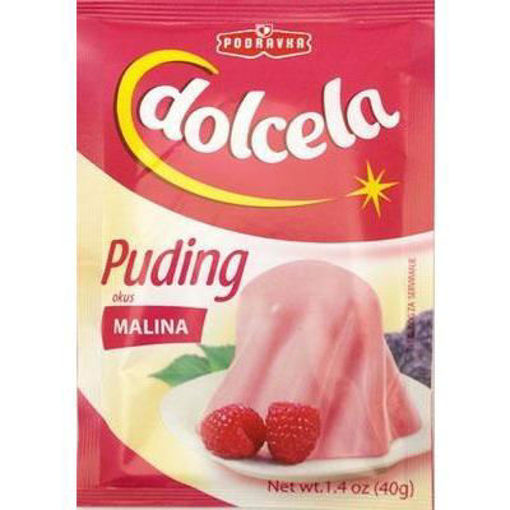 Picture of PODRAVKA Dolcela Pudding Raspberry 40g