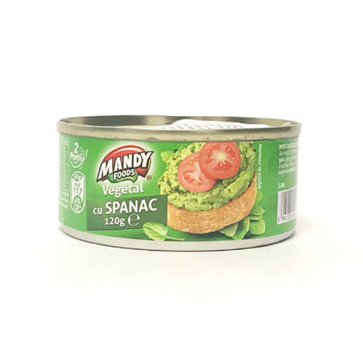 Picture of MANDY Vegetal cu Spanac (Veggie Pate w/Spinach) 120g