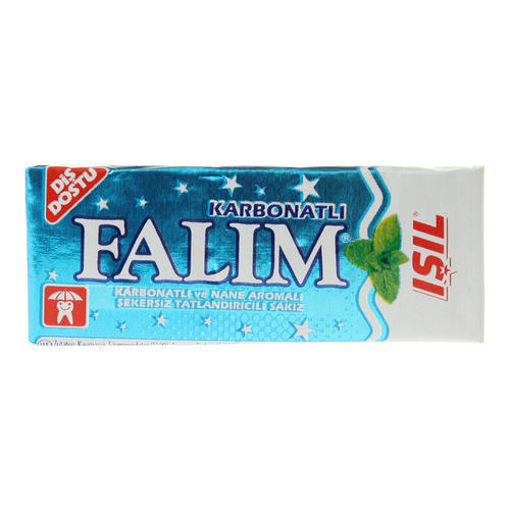 FALIM Chewing Gum 5pc Carbonate Flavor resmi