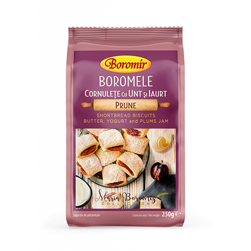 Picture of BOROMIR Boromele Prune Shortbread Biscuits 250g