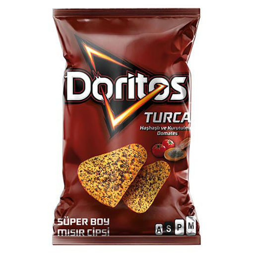Picture of DORITOS Turca Corn Chips Dried Tomatoes Flavored w/Poppy Seeds 113g
