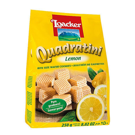 LOACKER Quadratini Wafer w/Lemon 250g resmi