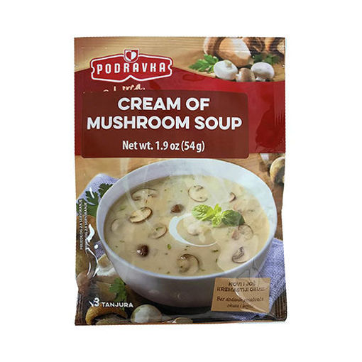 PODRAVKA Cream of Mushroom Soup 54g resmi