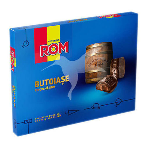 Picture of ROM Butoiase Cu Crema Rom Chocolate 126g