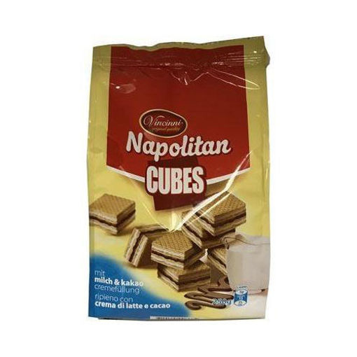 VINCINNI Napolitan Cubes Milk&Chocolate 250g resmi