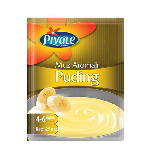 Picture of PIYALE Pudding w/Banana 115g