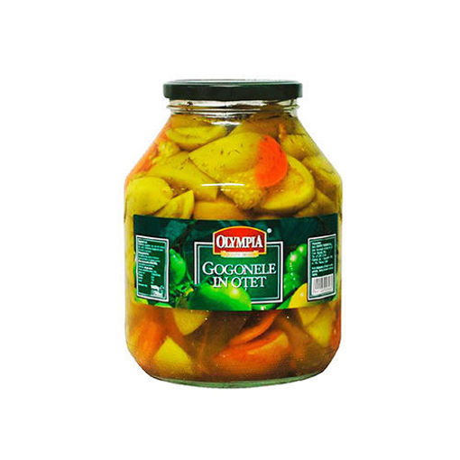 Picture of Gogonele (Green Tomatoes in Vinegar) 1550g