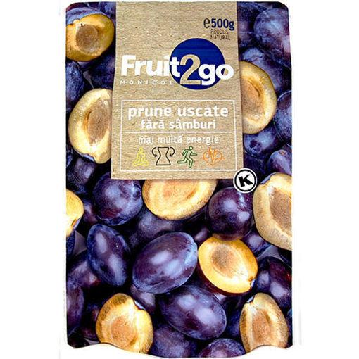 Picture of FRUIT2GO Dried Pitted Plums 500g