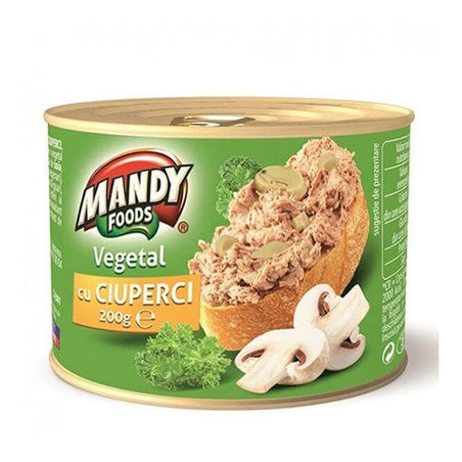 Picture of MANDY Vegetal cu Ciuperci 200g