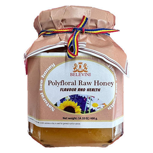 BELEVINI Polyfloral Raw Honey 400g resmi
