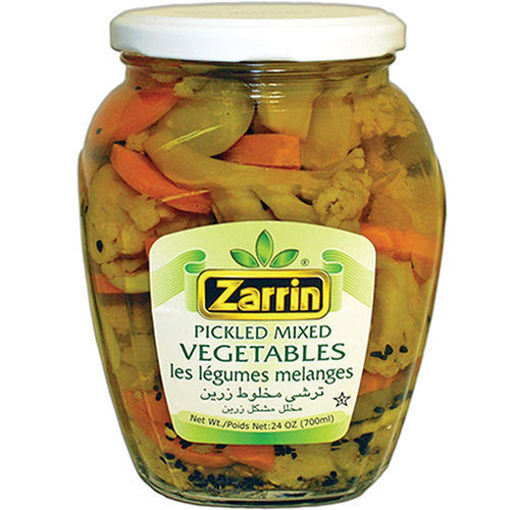 ZARRIN Pickled Mixed Vegetables 700g resmi