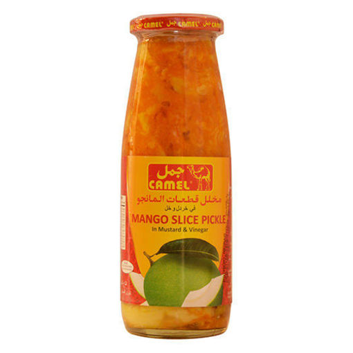 Picture of CAMEL Mango Slice Pickle in Mustard & Vinegar 450g