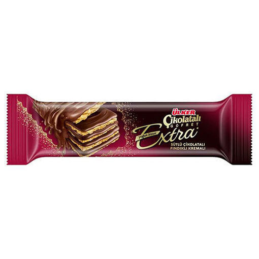 Picture of ULKER Extra Chocolate Wafer w/Hazelnut 45g