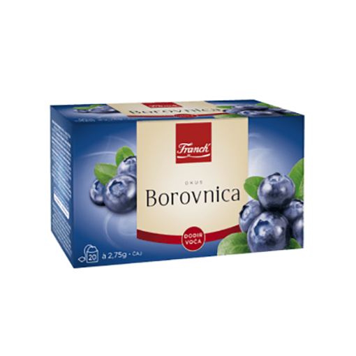 Picture of FRANCK Borovnica (Blueberry Flavored Tea) 20 Bags 60g