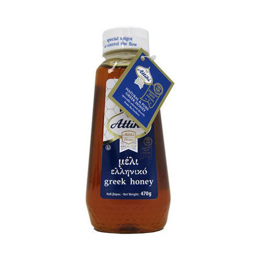Picture of ATTIKI Pure Raw Greek Honey w/Flora & Thyme 470g