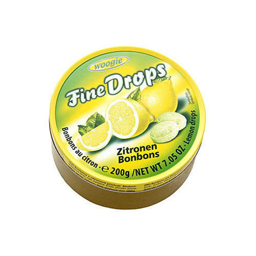 Picture of WOOGIE Fine Drops Lemon Candy 200g