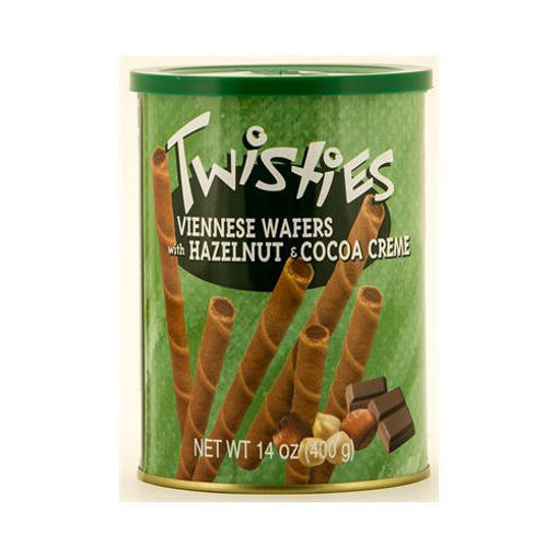 Picture of TWISTIES Viennese Wafers w/Skim Milk & Cocoa Creme 400g
