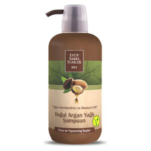 EYUP SABRI TUNCER Natural Argan Oil Shampoo 600ml resmi