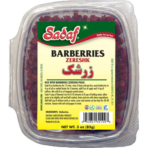 SADAF Dried Barberries - Zereshk 85g resmi
