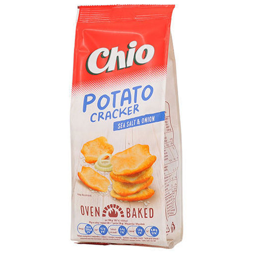 Picture of CHIO Sea Salt & Onion Potato Crackers 90g