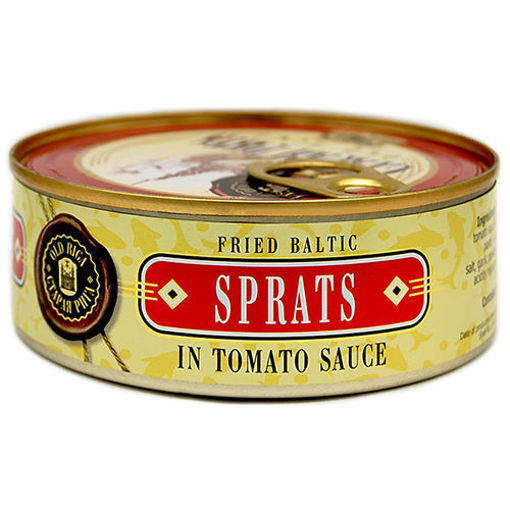 Picture of OLD RIGA Fried Baltic Sprats in Tomato Sauce 240g