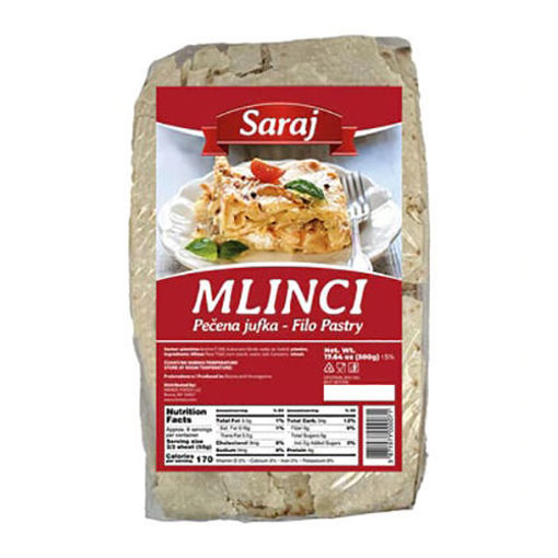 Picture of SARAJ Mlicni Filo Pastry (Pecena Jufka) 500g