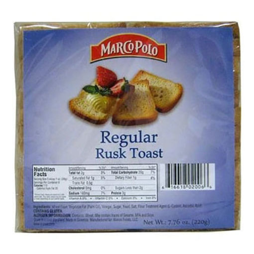 Picture of MARCO POLO Regular Rusk Toast 220g