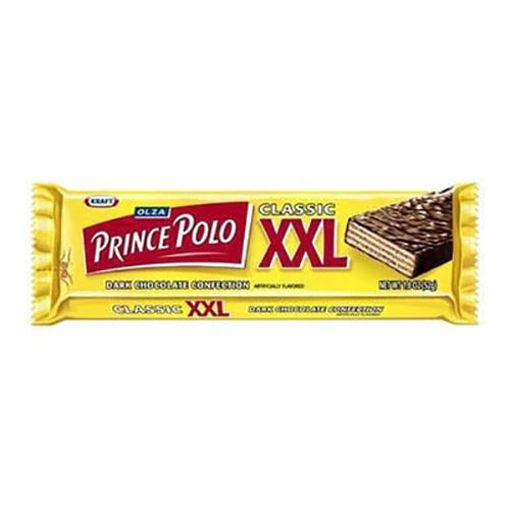 Picture of PRINCE POLO XXL Classic w/Dark Covered Chocolate Wafer Bar 50g