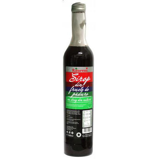 Picture of RAURENI Wild Berry Syrup (Sirop din Fructe de Padure) 500ml