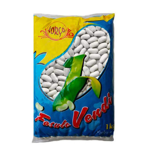 KORCA Albanian White Beans (Fasule Vendi) 1000g resmi