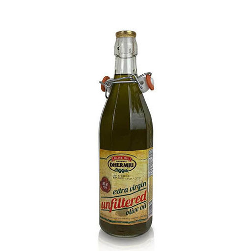DHERMIU Unfiltered Extra Virgin Olive Oil 1000ml resmi