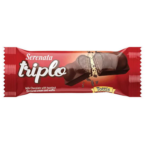 Picture of SERENATA Triplo (Milk Chocolate w/Hazelnut Flavoured Cream & Waffle)