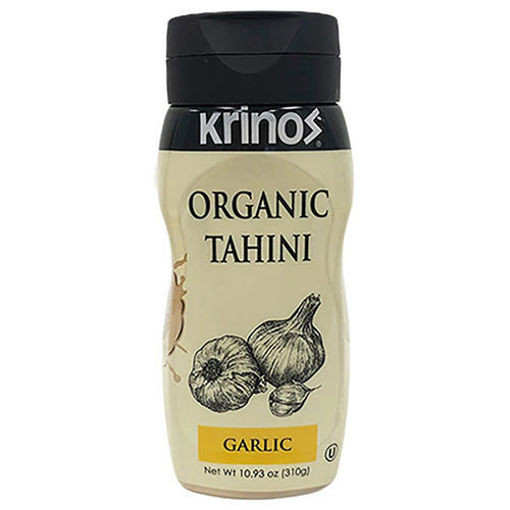 KRINOS Organic Tahini w/Garlic 310g resmi