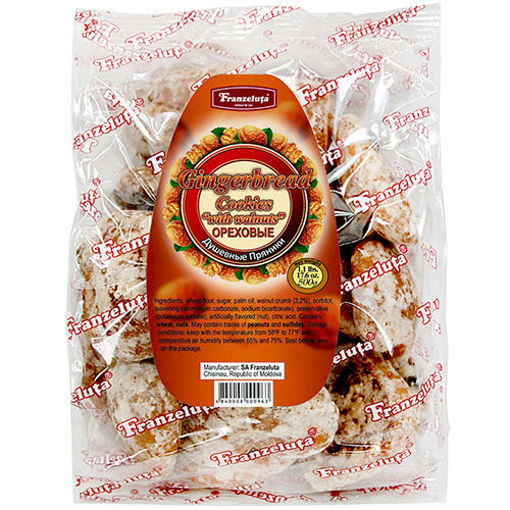 Picture of FRANZELUTA Gingerbread Cookies w/Walnuts 500g