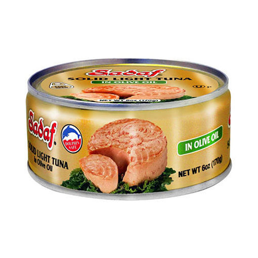 Picture of SADAF Solid Light Tuna in Olive Oil - Easy Open 6 oz.