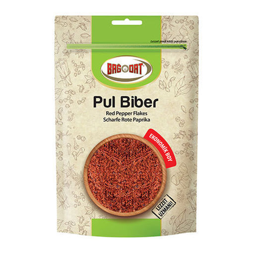 Picture of BAGDAT Pul Biber Eko Paket (Red Pepper Flakes) 210g