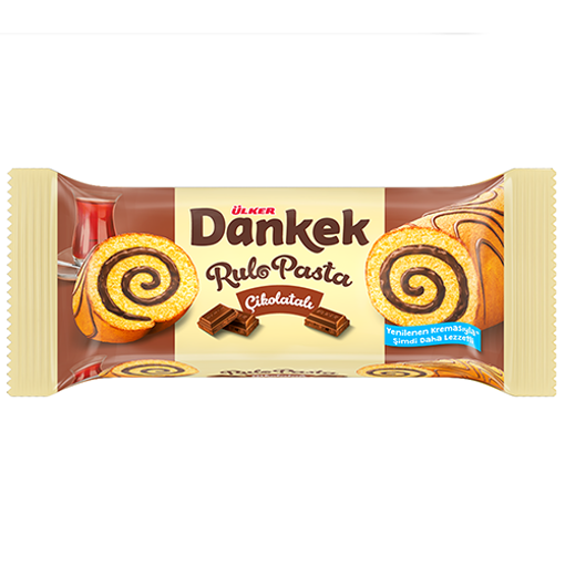 Picture of ULKER Dankek Cikolatali Rulo Pasta (Chocolate Roll Cake) 235g
