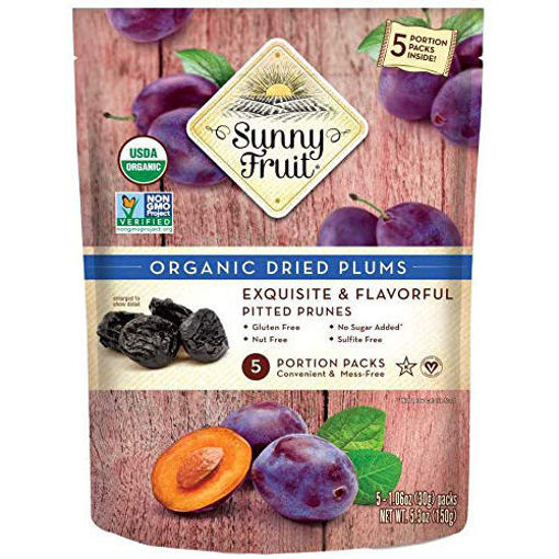 Picture of SUNNY FRUIT Organic Dried Plums 250g