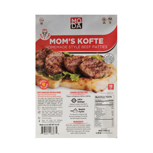 Picture of MODA Mom's Kofte (Homemade Style Beef Patties) 382g