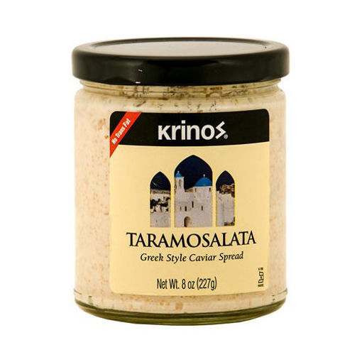 KRINOS Taramosalata (Greek Style Caviar Spread) 227g resmi