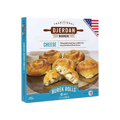 DJERDAN Burek Rolls w/Cheese 900g resmi