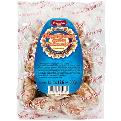 FRANZELUTA Gingerbread Cookies w/Poppy Seeds 500g resmi