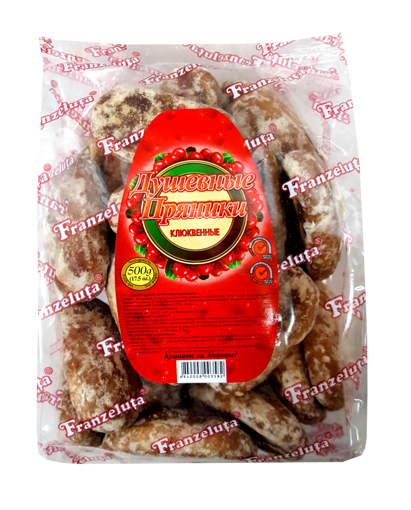 Picture of Franzeluta Gingerbread Cookies w/Cranberry 500g