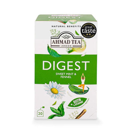 Picture of AHMAD TEA Sweet Mint & Fennel "Digest" Infusion - 20 Teabags