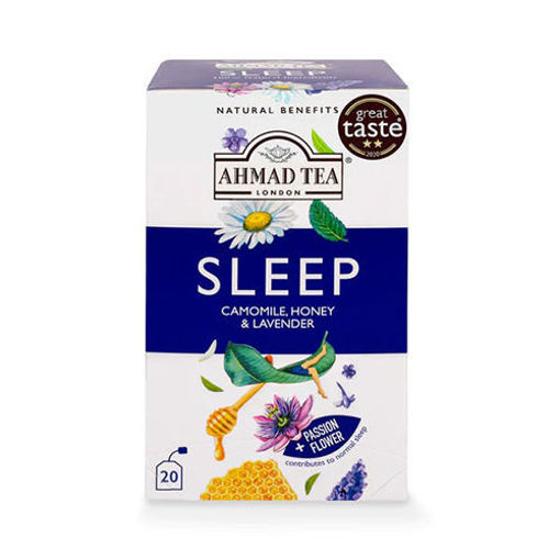 Picture of AHMAD TEA Camomile, Honey & Lavender "Sleep" Infusion - 20 Teabags