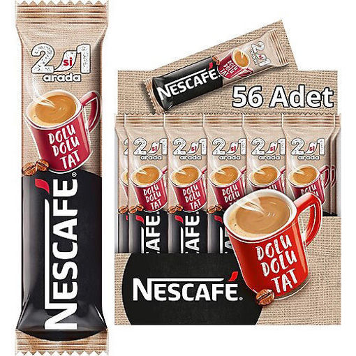 NESCAFE 2in1 Sugar Free in Box (56 pc) resmi