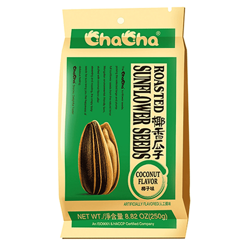Picture of CHA CHA Roasted Sunflower Seeds w/Coconut Flavor 250g
